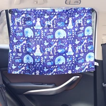 Автомобильное сиденье Солнцезащитная боковая оконная раздвижная занавеска блокирует более 97% вредных УФ-лучей 27,9 дюйма × 20 дюймов(2 в упаковке