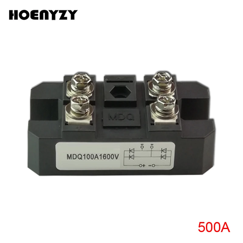 Однофазные мостовые модули серии MDQ MDQ500A 500A Amp 1600 в 1-фазный диодный выпрямитель