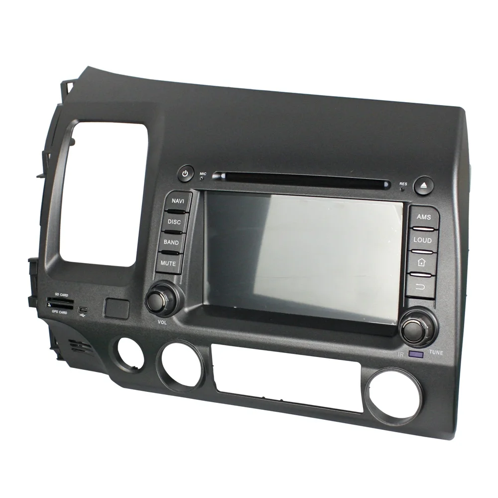 Best Android 8.0 octa core 4GB RAM car dvd player for HONDA CIVIC 2006-2011 LHD ips touch screen head units tape recorder radio 2