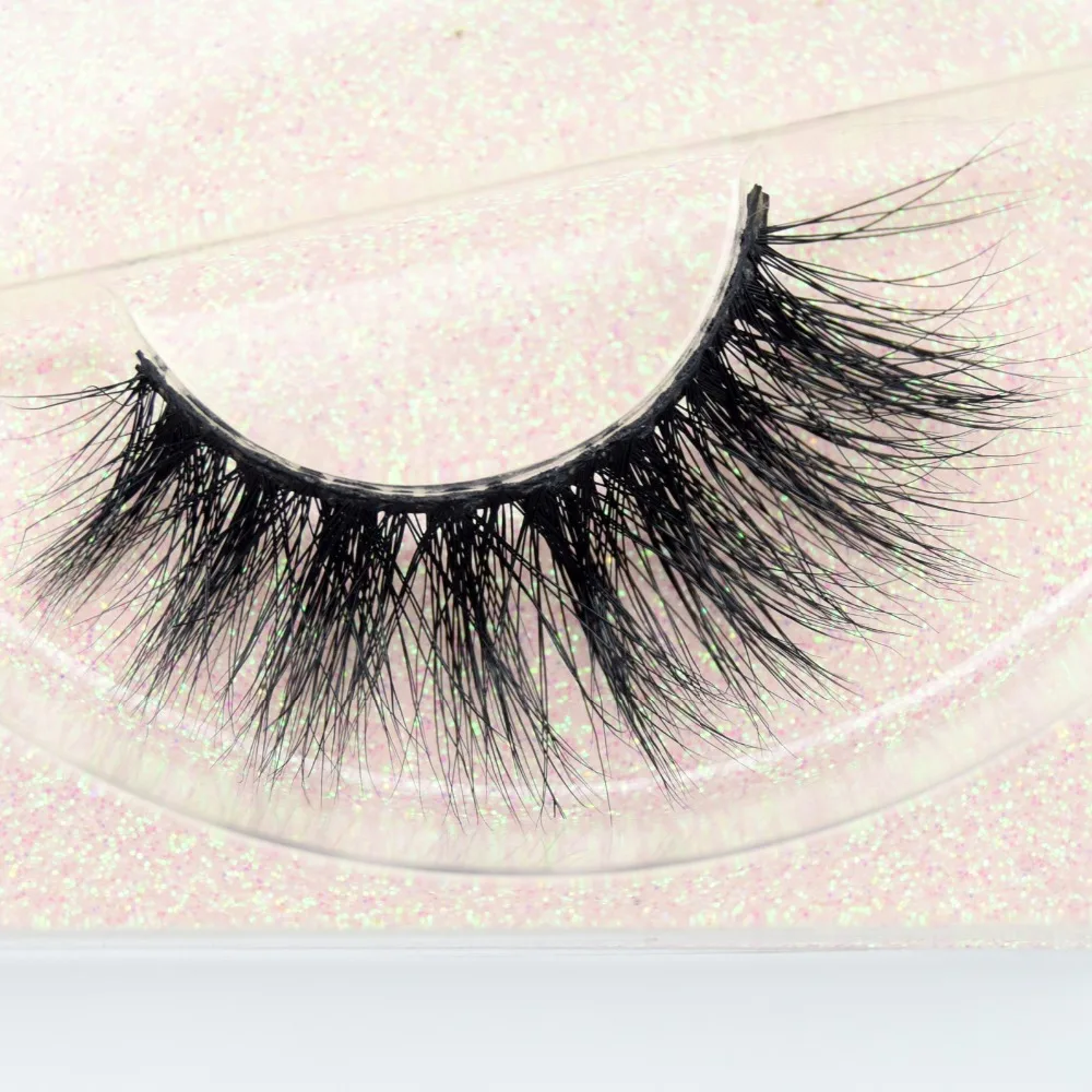 

Eyelashes Winged Cruelty Free Mink Eyelashes Wispy Full Strip False Eyes Lashes Eyelash Extension Make Up 3D Mink Lashes E02