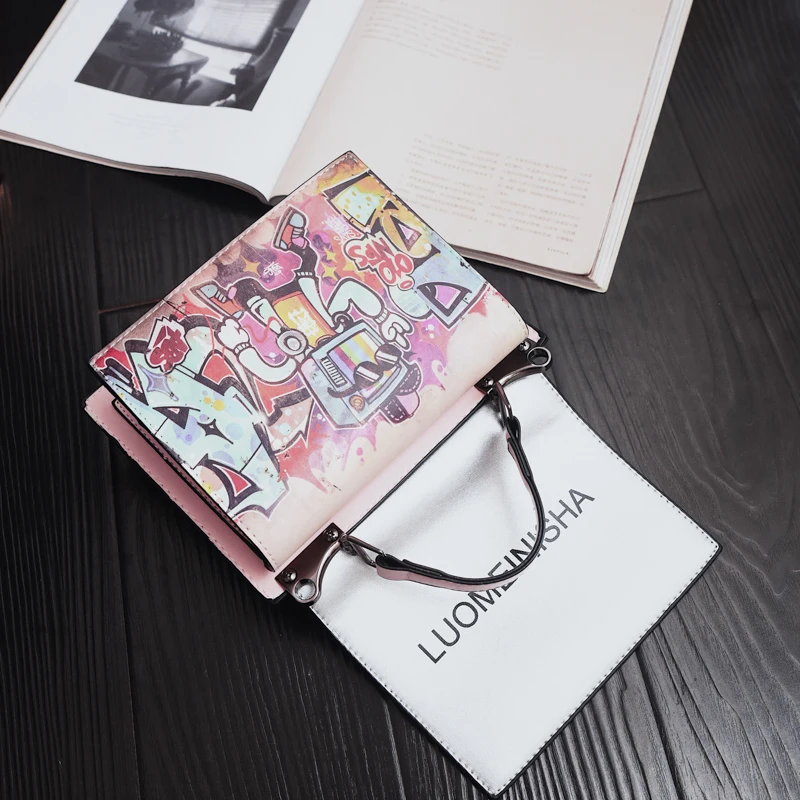 Women Leather Handbag Stitching Female Crossbody Shoulder Bags Ladies Travel Messenger Bag Fashion Bolsa Feminina Tote SS7210 (15)