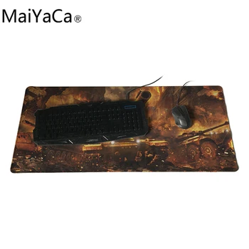 

MaiYaCa Tanks Armored Warfar Mouse pad Lock Edge Extended XL 900mm For Optical/Trackball Mat Mice Pad Computer