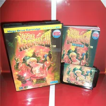 MD карточные игры-баре кулак 3 Япония крышка с коробкой и руководством для MD megadrive бытие игровой консоли 16 бит md карты