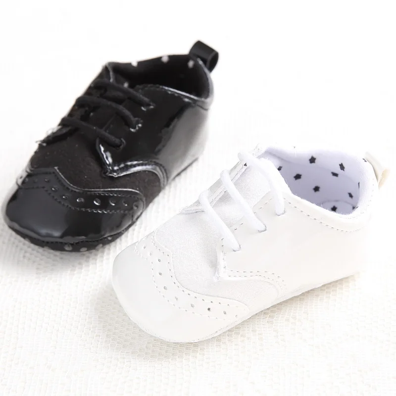 

1 Pair Brand Baby Shoes Girl Boys Sapatinhos Newborn Sport Sneakers Soft Kids Boots Booties Chaussure Leather bebe Sapatos 0-1 Y