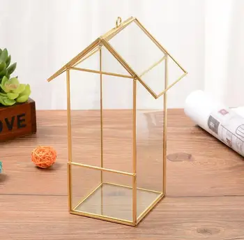 

home geometric glass small flower house immortal flower micro landscape household handicrafts ornaments accessories boxes