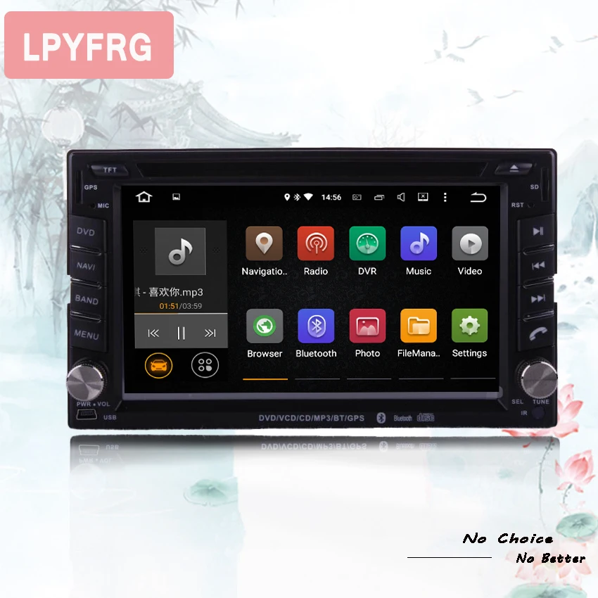 

2din Android 8.0 Car DVD player For Hyundai Accent Era Brio Avega Verna 2005-2011 Octa Core GPS Navigation radio Wifi HD 1080P