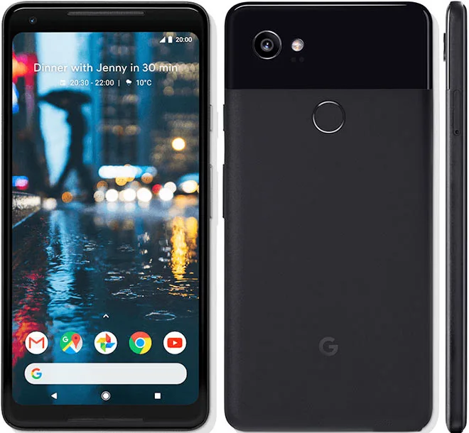 Версия ЕС, Google Pixel 2 XL, 6,0 дюймов, четыре ядра, одна sim, 4G LTE,, Android телефон, 4 Гб ram, 64 ГБ, 128 ГБ rom, Европейский смартфон - Цвет: Черный