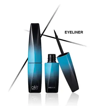 

Pro Black Natural Eyeliner Liquid Lengthening Eyelash Volume Eye Liner Makeup Cosmetic Drawing Beauty Length Women