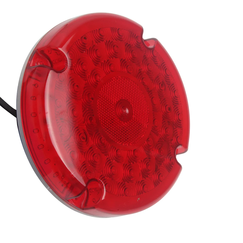 1 шт. 7 дюймов 53LED круглый квадратный светильник s красный цвет: желтый белый 12V для