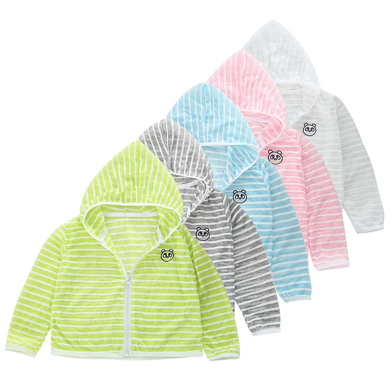 

New Kids Clothes Boys Hoodies Toddler Baby Coat Girls Jackets Children Hooded Coat Infant Sun Protection For Kids 2-6T