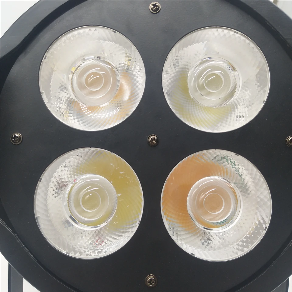 Чехол для полёта + 10 шт. высокая яркость COB 200 Вт LED par light двухцветная