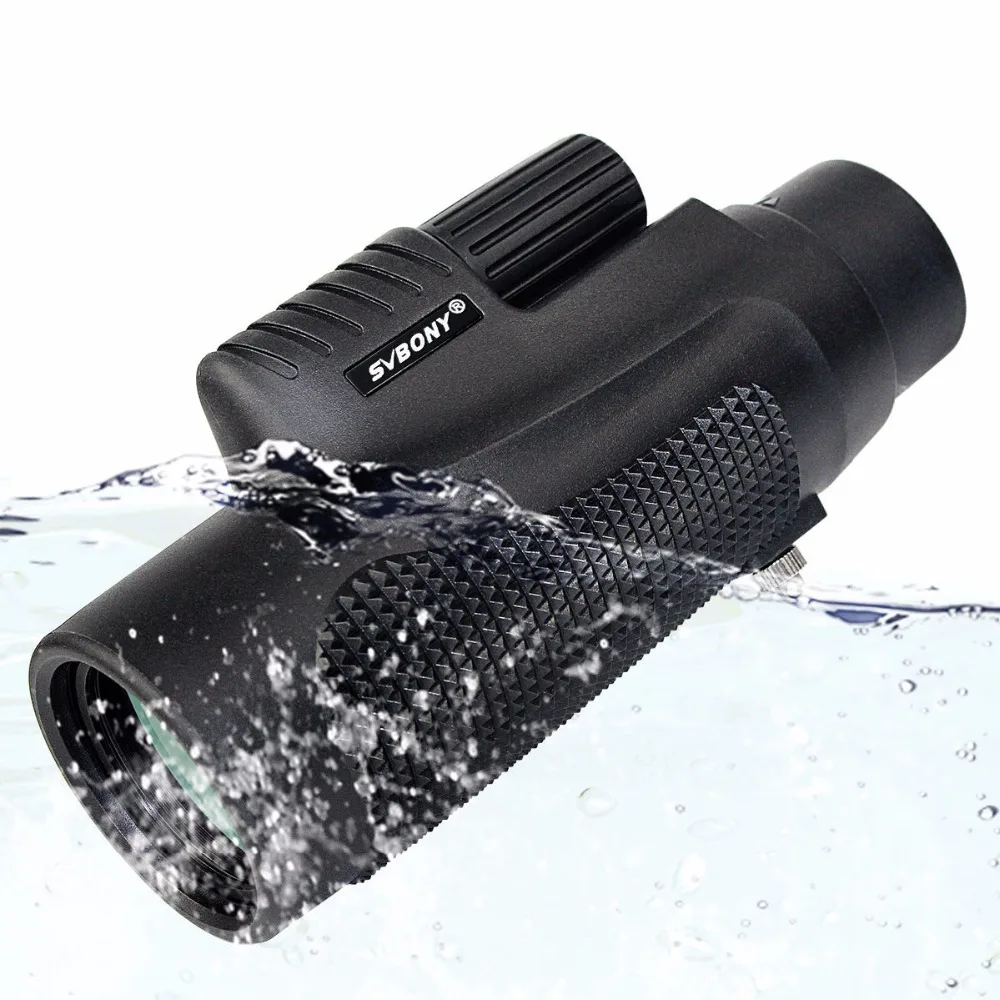 SVBONY 10x42 оптический монокуляр телескоп BK 7 водонепроницаемый Fogproof Фокус Travell