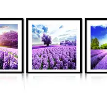 На заказ Алмазная картина eigen foto Лавандовый цветок Мандала алмазная живопись фильмы полный квадратный/круглый дом птица Рождественский Декор