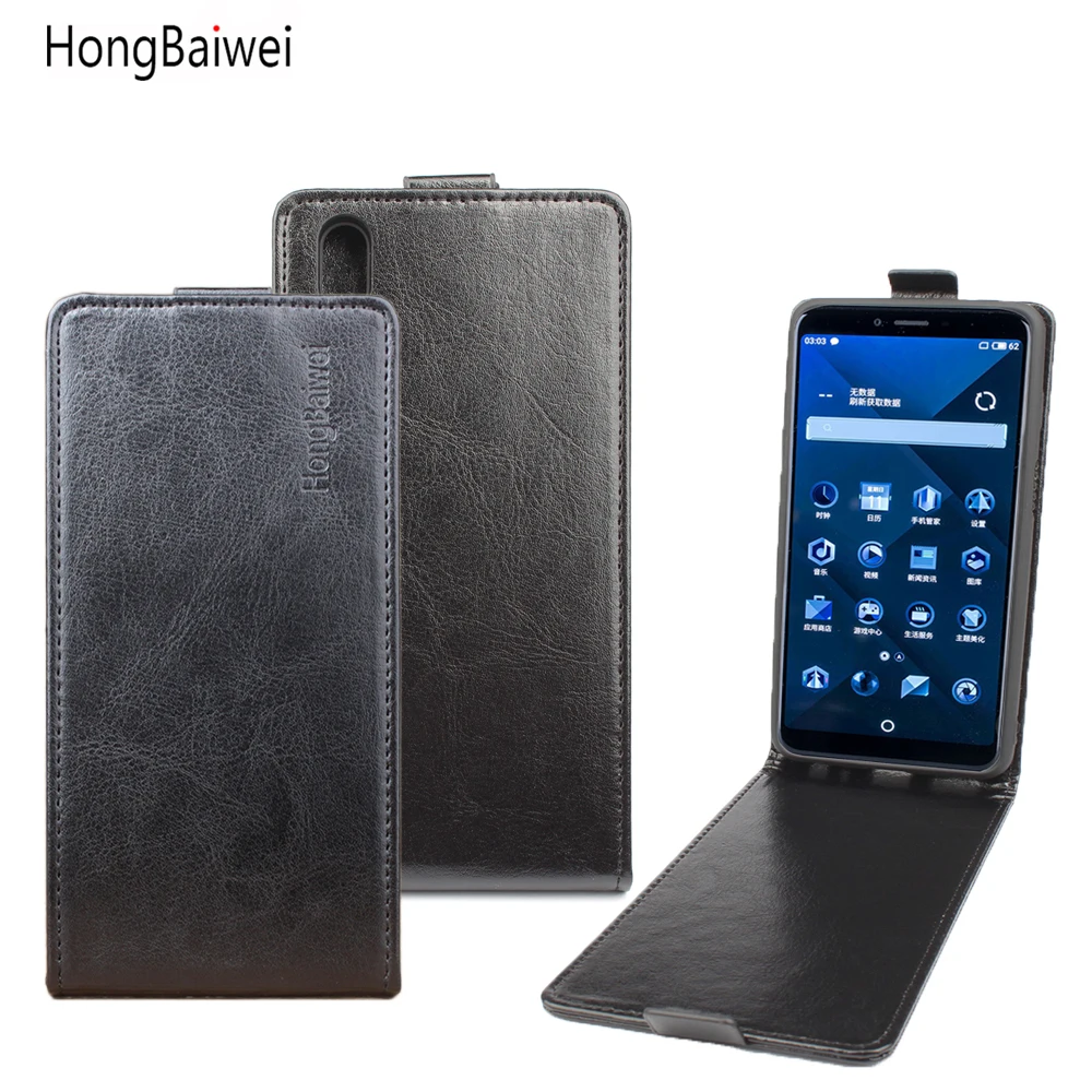 

HongBaiwei for Meizu E3 Cover Luxury Flip Case Cover for Meizu E3 E 3 Leather Case Magnetic Protective Shell Flip Up and Down