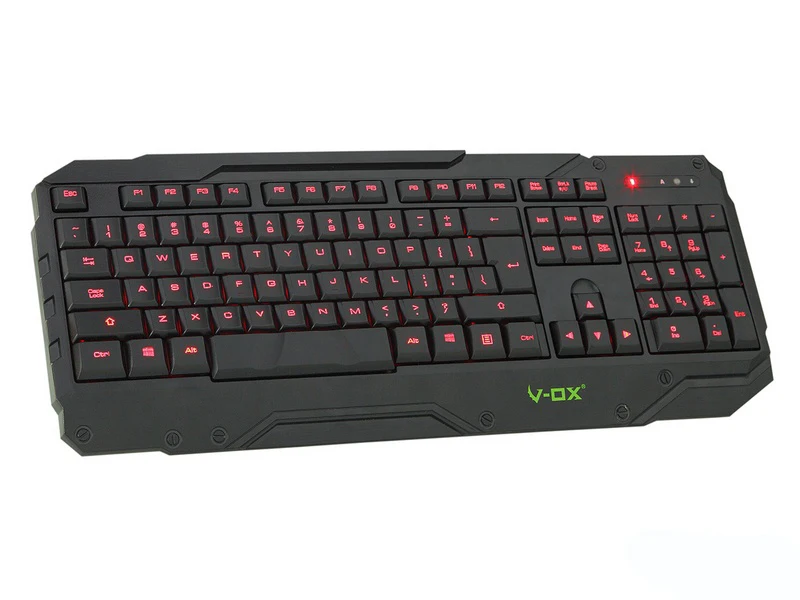 Купить VOX v3 белой подсветкой игровой клавиатуры usb мультимедиа ...