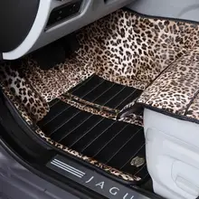 Автомобильные коврики совершенно Леопардовый коврик, окруженный выделенным автомобильным ковриком животный Камуфляжный узор крокодил коврик напольное автомобильное покрытие