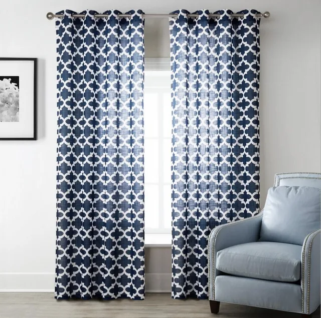 navy sheer curtains semi sheer blue sunnyrain 1piece navy blue geometric sheer curtains for living room window curtain bedroom piece navy sheer curtains semi sheer blue sunnyrain 1piece navy blue geometric sheer curtains for living room window curtain bedroom piece