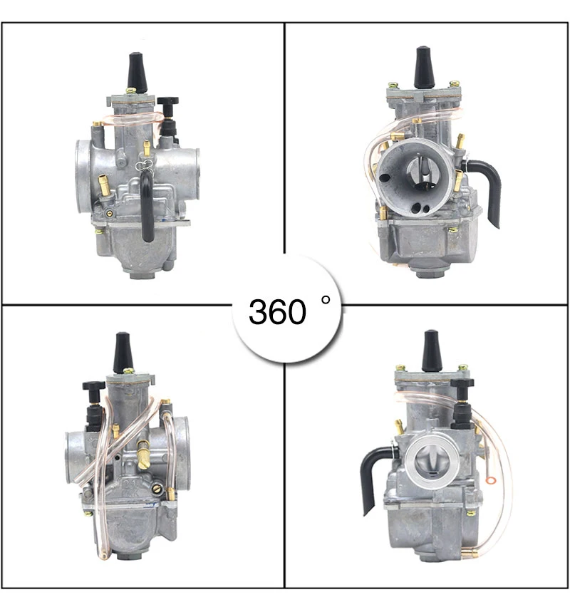 ZSDTRP Keihin Carburetor Motorcycle Racing Parts Scooters Dirt Bike ATV 28 30 32 34mm with Power Jet Used 75cc-350cc