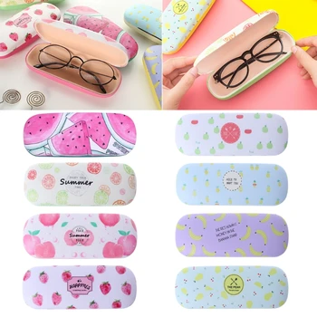 

Protable Fruit Sunglasses Hard Eye Glasses Case Eyewear Protector Box Pouch Bag candy color holder F05