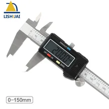 Buy online 150mm/6inch Stainless Steel Digital Caliper/Electronic Vernier Caliper with LCD Screen and Instant Inch-Metric Conversion