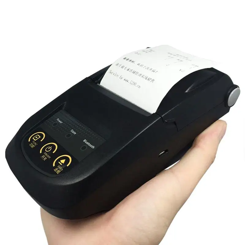 Amzdeal чековый принтер ESC POS принтер кода Bluetooth теплоаккумулятор USB RJ11 штепсельная вилка американского стандарта Портативный 100-240 9В/1.5A Мощность адаптер