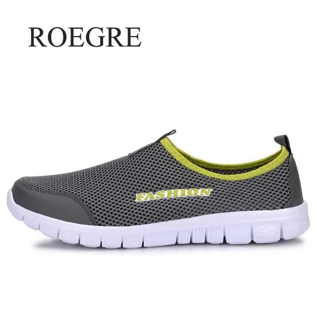 US $8.98 Sneakers Men's Summer Shoes 2019 New Plus Size 35-46 Comfortable Men Casual Shoes Mesh Breathable L