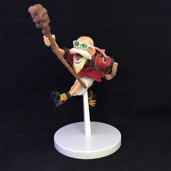

17.5cm Anime Dragon Ball DBZ Scultures Kamesennin Tropical Color Ver Super Master Roshi Model PVC Collectiob Action Figure Doll