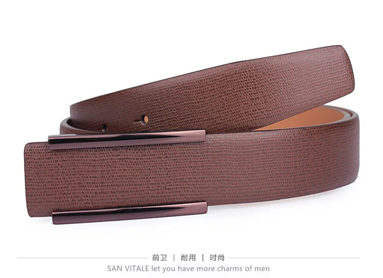 2017 New Designer Famous Brand Luxury Belts Men Male Waist Strap Faux Cowskin Leather Alloy Buckle Belt For Men Freeshipping