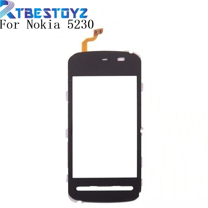 

RTBESTOYZ 5230 Touch Screen For Nokia 5230 Front Glass With Digitizer Sensor 100% High Quality Mobile Phone Parts