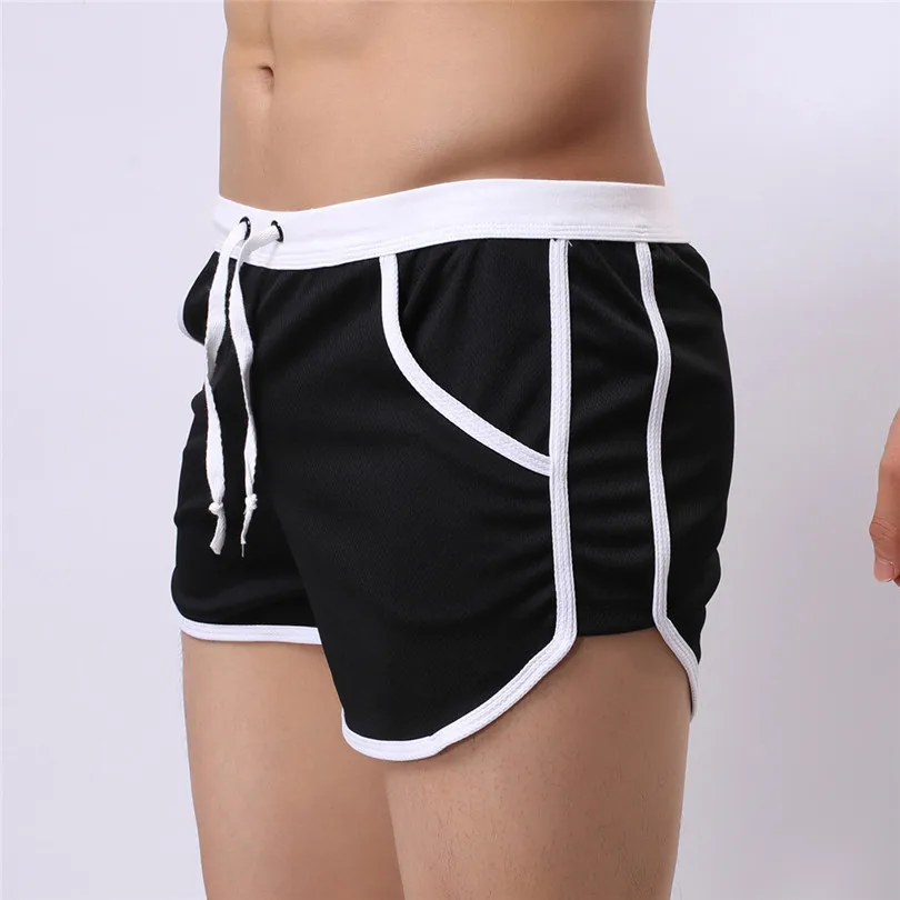 Men's Summer 2019 New Style Fashion Trunks Simple Sports Fitness Shorts Home Beach sportswear Trousers Trunks #3A08 (2)