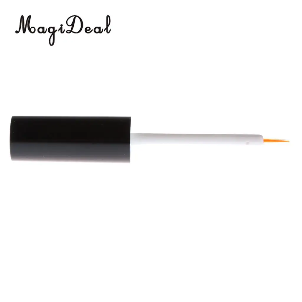 2 Pieces 10ml Mini Acrylic Empty Clear Lip Gloss Tube Lip Stick Bottle Container Lipgloss Tube Eyeliner Eyelash Split Bottle