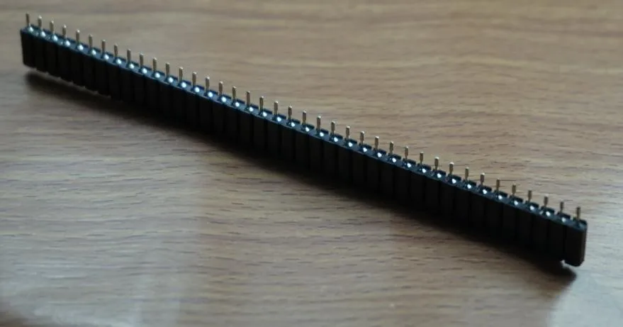 Round pin header 1x40 3