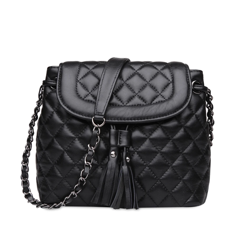 Ainifeel Women S Bucket Handbags Quilted Genuine Leather Shoulder Ainifeel Women S Bucket Handbags Quilted Genuine Leather Shoulder Chain Strap Cross Body Purses In Crossbody Bags From Luggage On