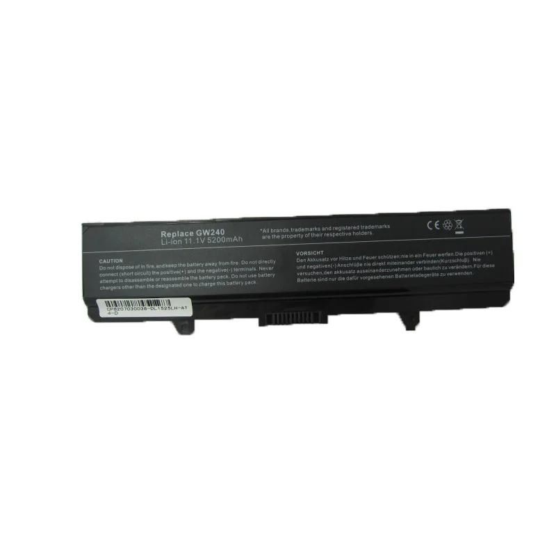 HSW Аккумулятор для ноутбука Dell GW240 297 M911G RN873 RU586 XR693 для Dell Inspiron 1525 1526 1545 Аккумулятор для ноутбука x284g аккумулятор