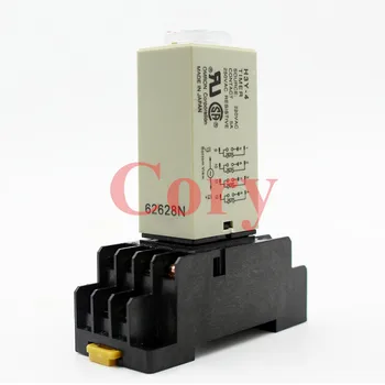 

1 Second H3Y-4 Power On Time Delay Relay Timer 4PDT,14Pins & Socket
