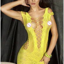 Сексуальное женское кружевное нижнее белье, ночное белье, стринги, ночная рубашка, красное, черное, желтое
