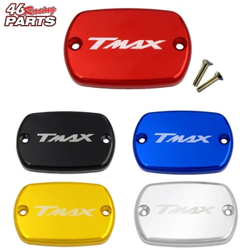 

CNC Aluminum Motorcycle Brake Fluid Fuel Reservoir Tank Cap Cover For YAMAHA TMAX 530/500 T-MAX 530/500 TMAX530 TMAX500