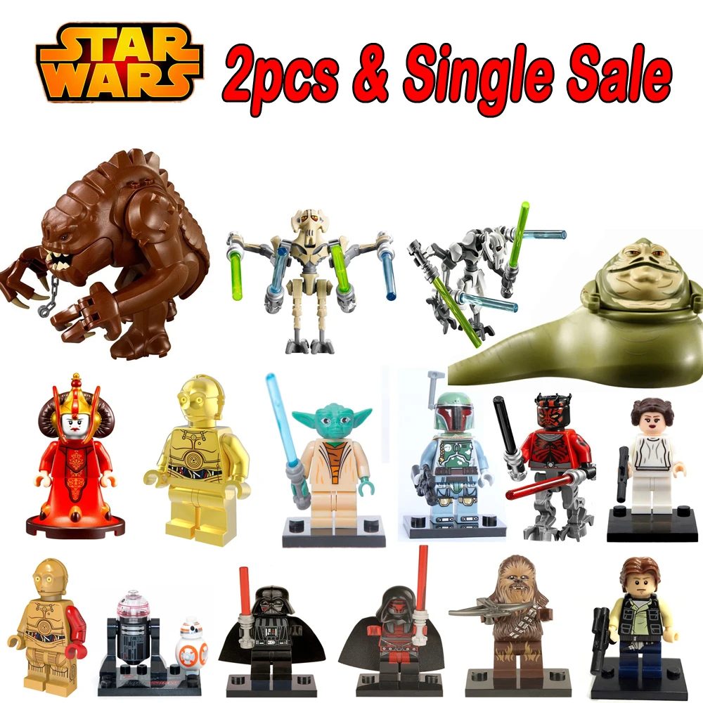 Star Wars General Grievous Jabba Queen Padme Amidala C3PO Darth Vader Yoda Han Solo lepin mini dolls Building Blocks Kids Toys Star Wars General Grievous Jabba Queen Padme Amidala C3PO Darth Vader Yoda Han Solo lepin mini dolls Building Blocks Kids Toys