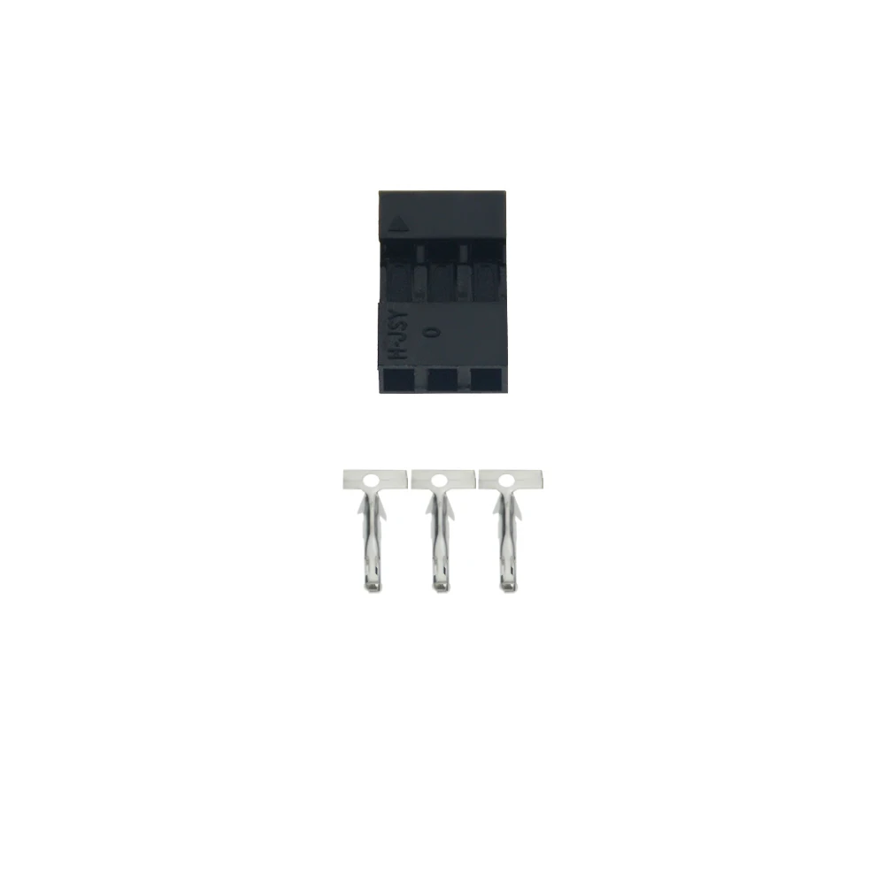 

100 set 2.54mm 3P 3Pin Dupont Connector Dupont Plastic Shell Plug Dupont Jumper Wire Cable Pin Header