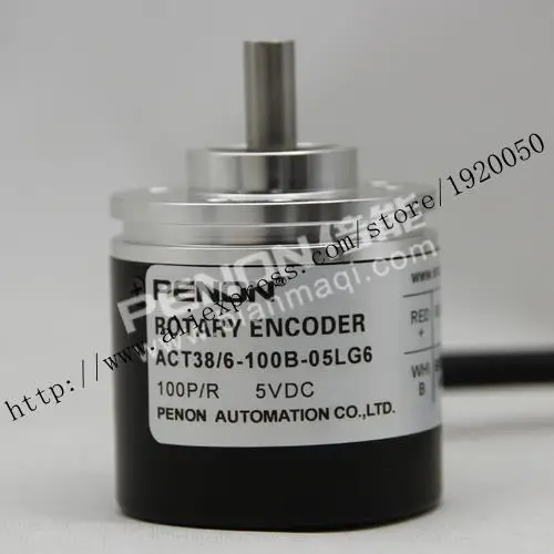 

The stable performance ACT38 / 6-100B-05LG6 rotary encoder 100 lines outside diameter of 38mm solid shaft