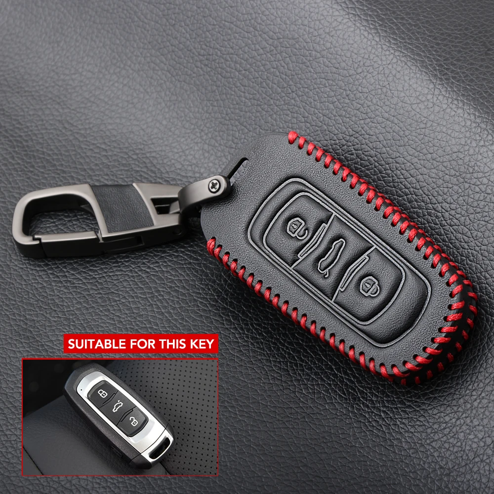 Кожаный чехол для ключа Geely Atlas Boyue NL3 Emgrand X7 EmgrarandX7 EX7 SUV GT GC9 borui автомобильного с