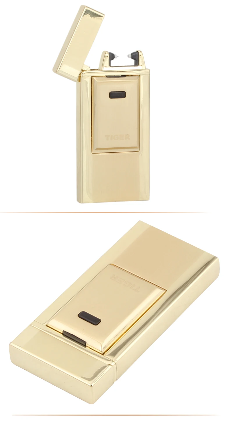 GALINER Зажигалка-Тигр ветрозащитные электрические дуги USB зажигалки зарядка прикуривателя металлические зажигалки для сигарет