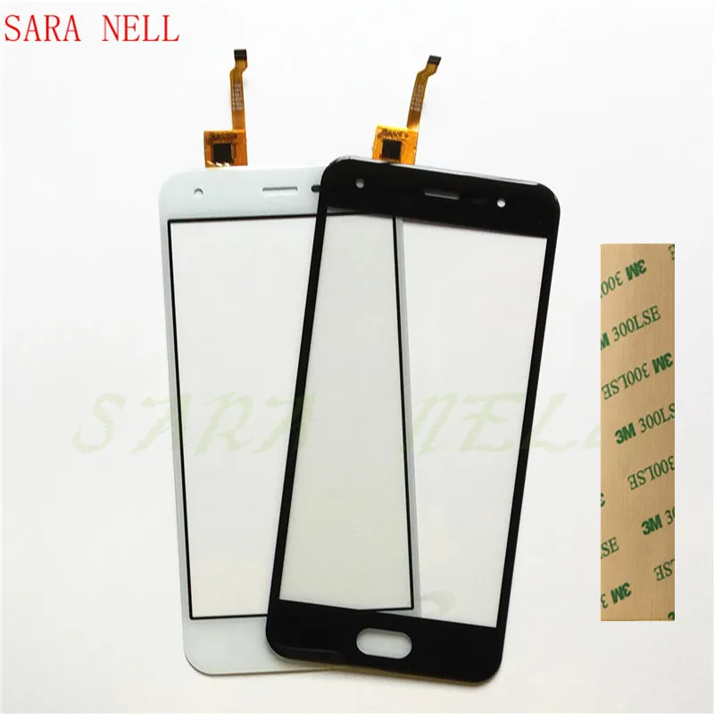 

SARA NELL Mobile Phone Touch Screen Sensor Panel Digitizer For BQ BQ-5012L Rich BQ 5012L BQ5012L Touch Screen Lens Glass+Tape