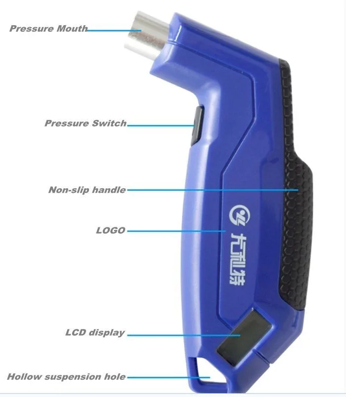 Автомобильный цифровой шинный манометр, двойной экран, высокая точность, двухсторонние показания дисплея инновационные и уникальные