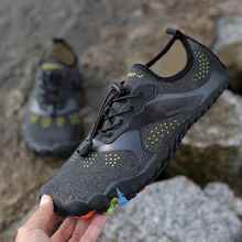 Обувь для мужчин Aqua кроссовки человек баланс пляжная обувь воды обувь для плавания шнурок удобные Приморский серфинг zapatos de hombre