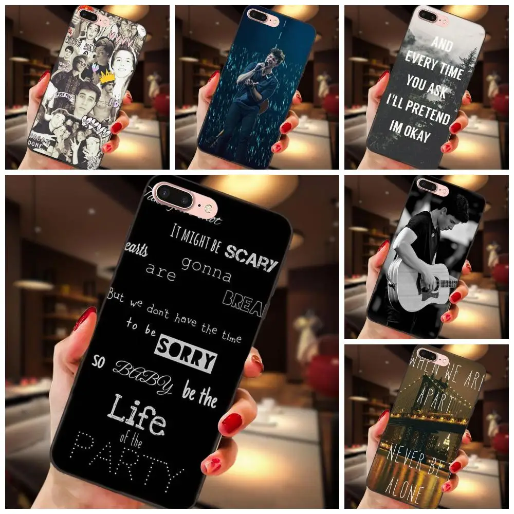 

Funny Handsome Shawn Mendes Magcon For Xiaomi Redmi Note 2 3 4 4A 4X 5 5A 6 6A Plus Pro S2 Y2 TPU Best Cases
