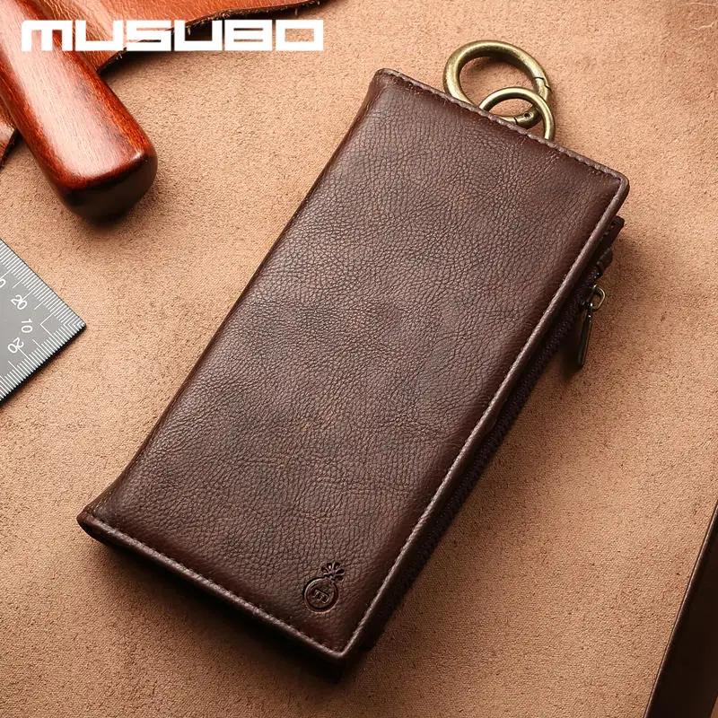 Роскошный чехол кошелек Musubo для iPhone 11 Pro Xs Max XR X кожаный Funda 7 Plus 8 6s 6 чехлы с