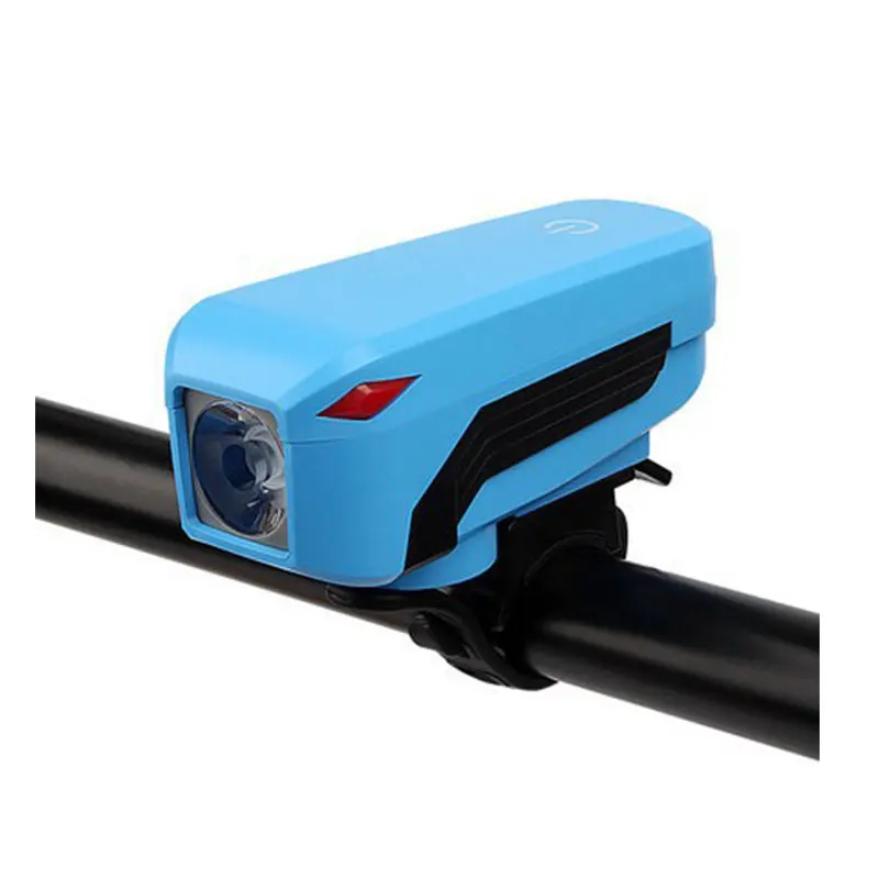 Best XC USHIO Bicycle Light Waterproof USB Rechargeable Bike Warning Flashlight 350 Lumen 140dB Bicycle Bell Bicycle accessories 2