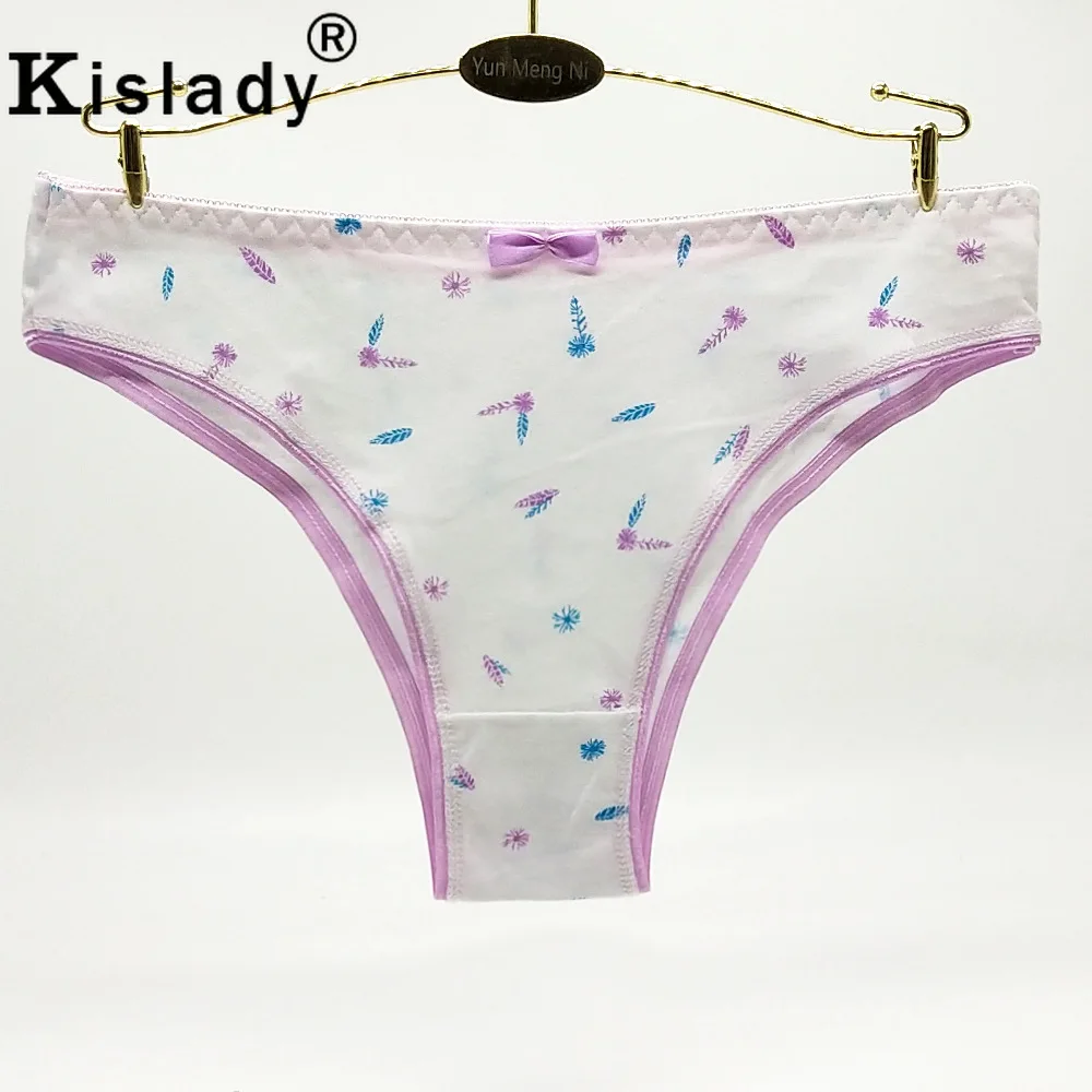 Женские хлопковые трусы Kislady стринги хипстерские трусики нижнее белье женские