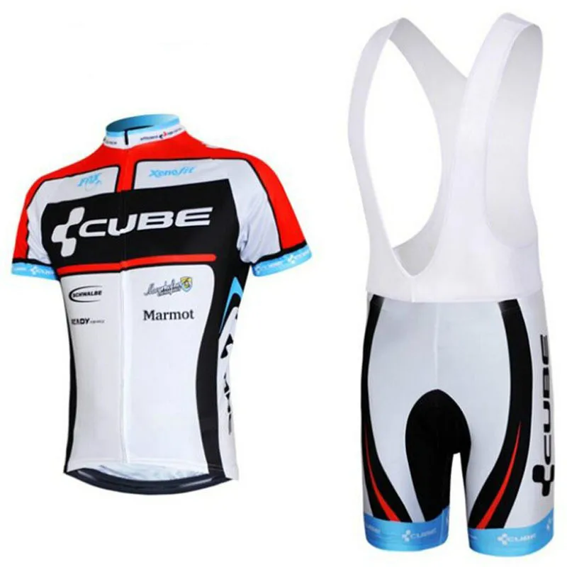 

2018 NEW CUBE Team bike wear set Summer short sleeve cycling jerseys Ropa Ciclismo bicycle clothing